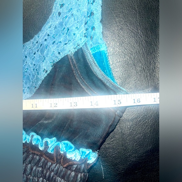 Rare Vintage/Y2K Velvet/Silk/lace multi-layered Midi Designed by BeauBois - S/M - Picture 14 of 16